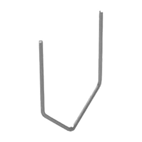 GRAPA PRE-CORTADA FORMA "V" 0.7MM 100U
