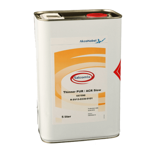 DISOLVENTE SALCOMIX ACRILICO LENTO 5 LT