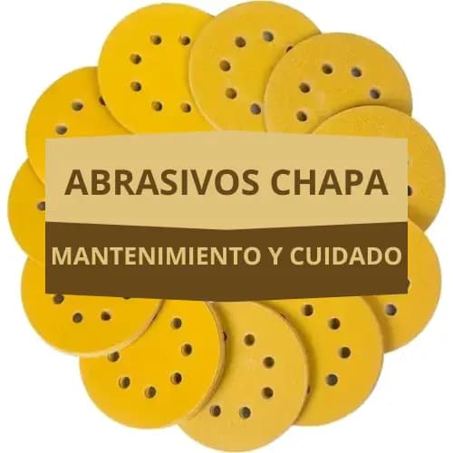 ¿Cómo dar mantenimiento y cuidado a los abrasivos para pintura?