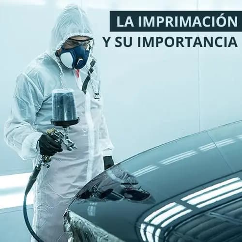 La importancia de la imprimación de pintura para coches