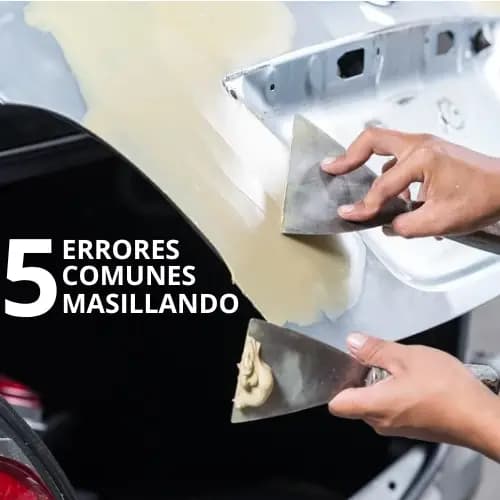 Los 5 errores comunes al usar masillas de pintura y cómo evitarlos | Consejos expertos