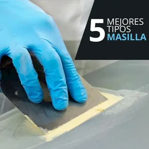 Los 5 tipos de Masilla de pintura más populares: Usos y Aplicaciones