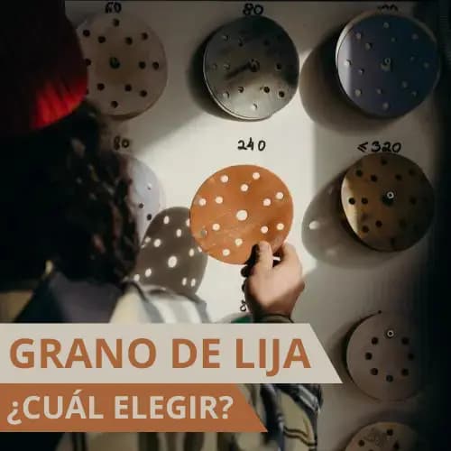 ¿Por qué es importante elegir el grano de lija correcto?