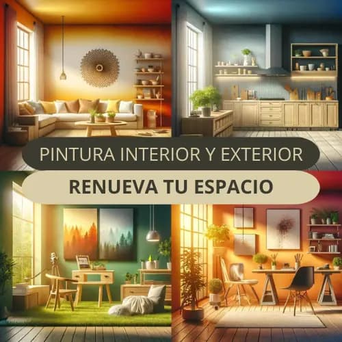 Renovación de Espacios: Guía de Decoración con Pintura Interior y Exterior